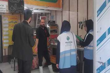 گشت مشترک کارشناسان بهداشت محیط مرکز بهداشت جنوب تهران با نمایندگان شهرداری منطقه 19 تهران